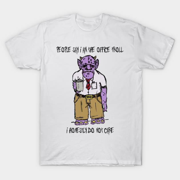 Office troll T-Shirt by GeekLove